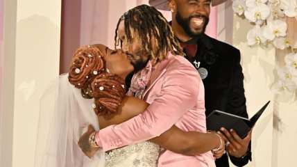 Slutty Vegan’s Pinky Cole marries Big Dave’s Cheesesteaks CEO Derrick Hayes