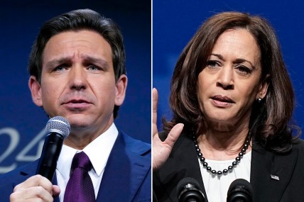 It’s Kamala Harris vs. Ron DeSantis in the fight over Florida’s new teachings on slavery