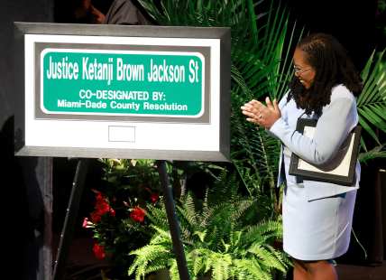 Miami renames street for Justice Ketanji Brown Jackson near her childhood community