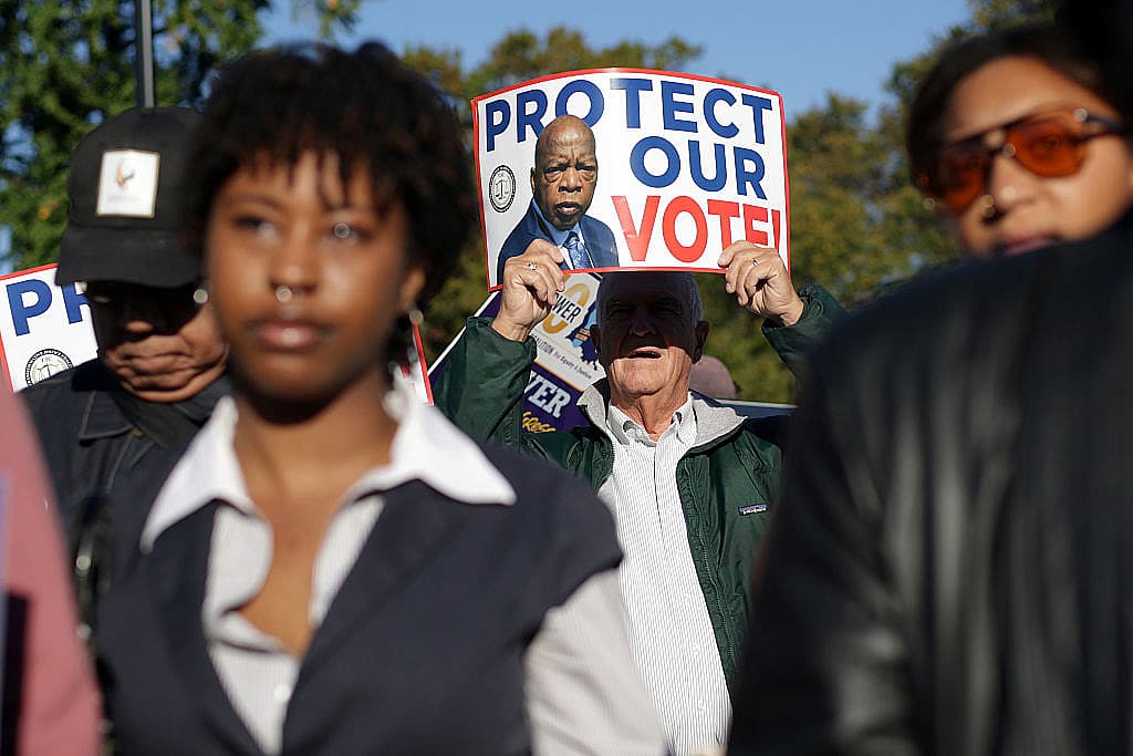 Supreme Court Hears Oral Arguments In Louisiana v. Callais Voting Rights Case