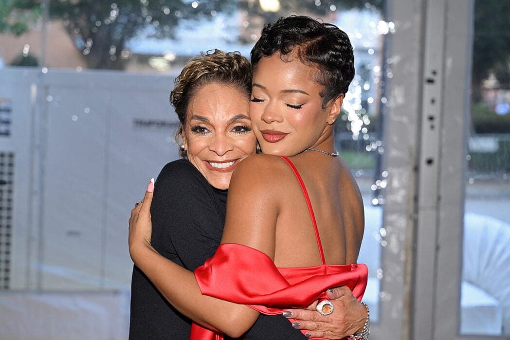 Jasmine Guy and Maleah Joi Moon attend A DIFFERENT WORLD Special Screening on September 21, 2026 in Atlanta, Georgia.